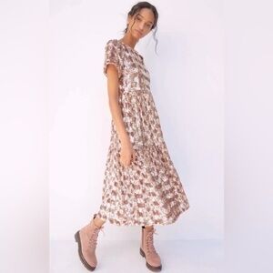 NWT Anthropologie Maeve Sequin dress size M